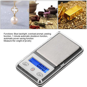 200g 0.01g Pocket Mini Jewelry Digital Scale High Precision Gram Scale
