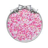 200g 4mm Multicolour Glass Seed Beads Opaque Small Craft Beads
