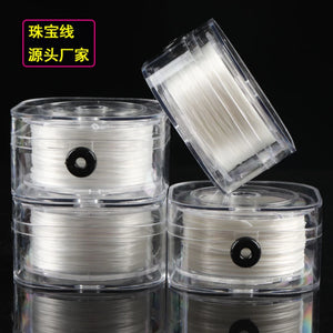 200m Elastic Beading Wire Thread Cord 0.8mm Nylon Crystal Stretch String