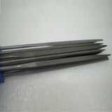 200mm Diamond Coated Needle Files Set for Jewellers - 10pcs