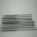 200mm Diamond Coated Needle Files Set for Jewellers - 10pcs