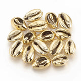 200pc Electroplated Sea Shell Beads DIY Jewelry Making Supplies