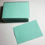 200pcs Silver Polish Cloth Jewelry Cleaning Wiping Opp Bags 10*6.5cm
