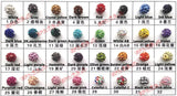 200pcs 10mm 6 Row High Micro Pave CZ Disco Crystal Paved Bead Ball Spacer