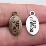 200pcs 10x18mm Jewelry Making DIY Craft Charm Tag Pendant