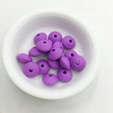 200pcs BPA Silicone Lentil Teething Beads Baby Bracelets Pacifier Chewing