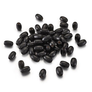 200pcs 12x8mm Oval Wooden Beads for DIY Jewelry Making