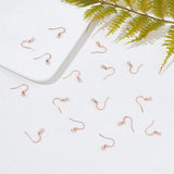 200pcs Stainless Steel Ear Wire Earrings Hook for DIY Jewelry