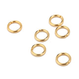 200pcs 18K Stainless Steel Lobster Clasps & Jump Rings Jewelry Findings
