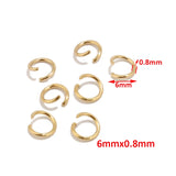 200pcs 18K Stainless Steel Lobster Clasps & Jump Rings Jewelry Findings