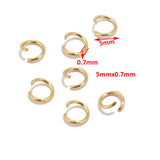 200pcs 18K Stainless Steel Lobster Clasps & Jump Rings Jewelry Findings