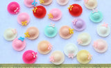 200pcs 19mm Flatback Hat Cabs - DIY Phone Decor Hair Bow Centers