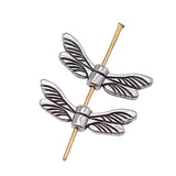 200pcs Butterfly Wing Spacer Beads 20x7mm for Jewelry Making