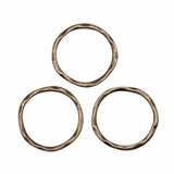 200pcs Irregular Ring Antique Silver Alloy DIY Jewelry Making Accessories