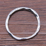200pcs Irregular Ring Antique Silver Alloy DIY Jewelry Making Accessories
