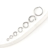 200pcs Stainless Steel Jump Rings for Jewelry Making 3-10mm