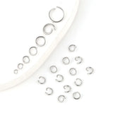 200pcs Stainless Steel Jump Rings for Jewelry Making 3-10mm