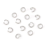 200pcs Stainless Steel Jump Rings for Jewelry Making 3-10mm