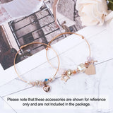 200pcs Brass Rhinestone Spacer Beads - 4 5 6 8mm