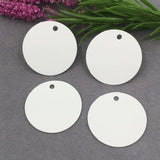 200 Round Paper Gift Tags with Rope, Blank Hang Tags, Price Tags