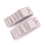 200pcs Earrings Display Cards 4x4.5cm Holder for Ear Ornament