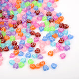 200pcs 6mm Mixed Love CCB Beads For Jewelry Making