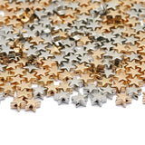 200pcs 6x6mm Color/Silver CCB Star Beads Spacer for Jewelry Making DIY