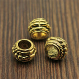 200pcs 8x8x5mm Spacer Beads for Jewelry Making European Charm Pendants