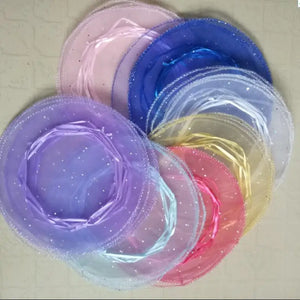 200pcs Organza Drawstring Bag Wedding Birthday Candy Gift Bag