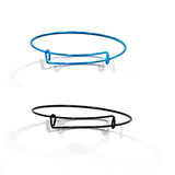 200pcs DIY Adjustable Size Bangles for Jewelry Making