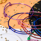 200pcs DIY Adjustable Size Bangles for Jewelry Making
