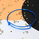 200pcs DIY Adjustable Size Bangles for Jewelry Making