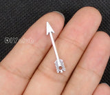 200pcs Tibetan Silver Arrow Charms Pendant 30x5mm