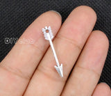 200pcs Tibetan Silver Arrow Charms Pendant 30x5mm