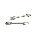 200pcs Tibetan Silver Arrow Charms Pendant 30x5mm