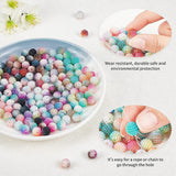 200pcs 10mm Acrylic Pearl Beads Round DIY Necklace Jewelry Making