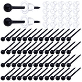 200 Plastic Ball Earring Posts with Backs for Sensitive Ears