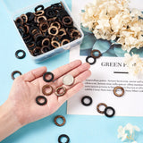 200pcs Coconut Linking Rings for DIY Necklace Bracelet