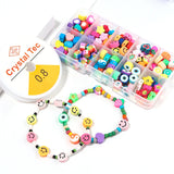 200pcs Polymer Clay Beads Set Spacer Beads Kit for DIY Jewelry