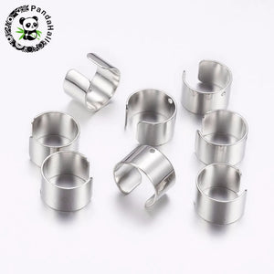 200pcs Brass Ear Clip Cuff No Piercing-Clip On Wrap Earrings Metal