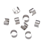 200pcs Brass Ear Clip Cuff No Piercing-Clip On Wrap Earrings Metal