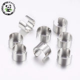 200pcs Brass Ear Clip Cuff No Piercing-Clip On Wrap Earrings Metal