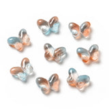 200pcs Butterfly Glass Charms Beads for Jewelry Making