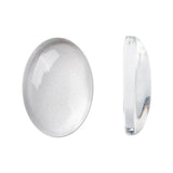 200pcs Clear Oval Glass Cabochons 10-40mm DIY Jewelry Making Accessories