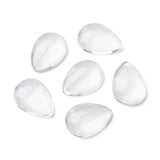 200pcs Clear Glass Cabochons 14mm 18mm 25mm 30mm Jewelry Making DIY Pendant