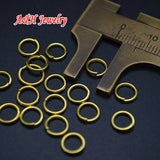 200pcs 7mm Jump Rings for Pendant & Clasp, DIY Findings