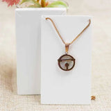 200pcs DIY Blank Necklace Card Jewelry Display Card Hang Tag 4.5*8cm