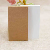 200pcs DIY Blank Necklace Card Jewelry Display Card Hang Tag 4.5*8cm