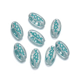 200pcs Colorful Acrylic Jewelry Beads Enamel Hearts Arrow Painting Spacers