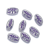 200pcs Colorful Acrylic Jewelry Beads Enamel Hearts Arrow Painting Spacers